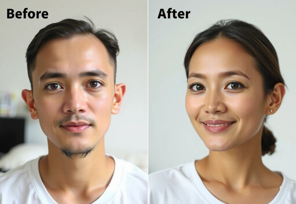 Before and after overall wellness improvement - client 6